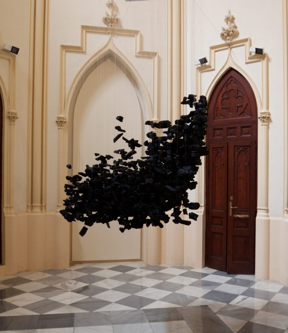grabado, grafica expandida, negro, silencio, premio, capilla convalecencia, arte contemporáneo